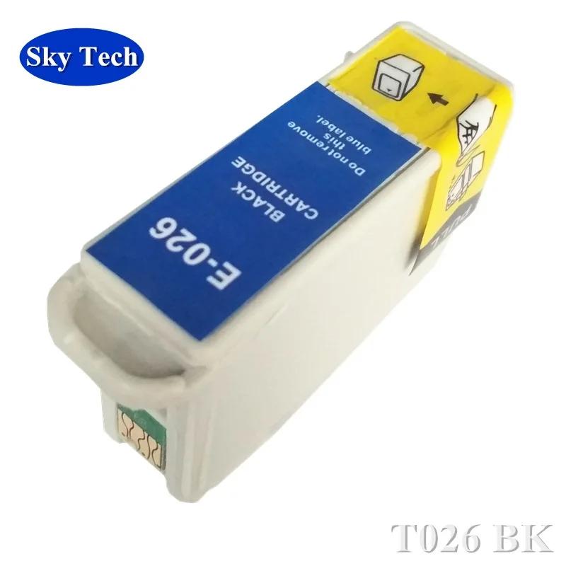 Качественный совместимый чернильный картридж для Epson T026 T027, для Epson Stylus Photo 810 820 830 830U 925 935 C50 принтера