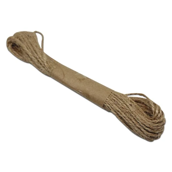 

6Roll DIY Handmade Decorative Jute Hemp Rope For Photo Wall Accessories Gift Packaging Christmas Party Ornament Hanger Hang Tags