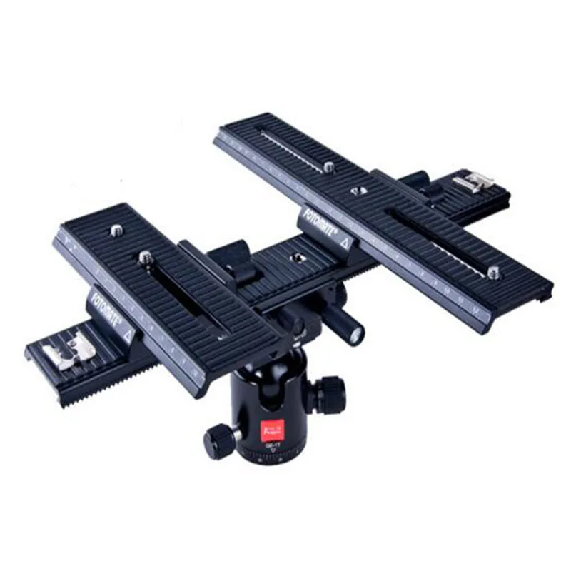 Macro Focusing Rail Slider Trimming Metal Tripod Movable Range 2 Way 1/4\ Macro Focusing Rail Slider Trimming Metal Tripod Movable Range 2 Way 1/4\