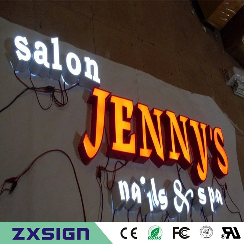 Уличный водонепроницаемый акриловый светильник letra lumosa из нержавеющей стали с