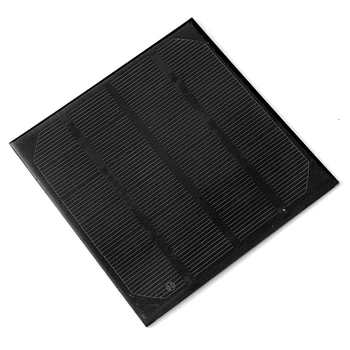 

BUHESHUI 2W 6V Solar Cell Monocrystaline Solar Panel Module DIY Solar Charger System Epoxy 115*115*3mm 3pcs/lot Free Shipping
