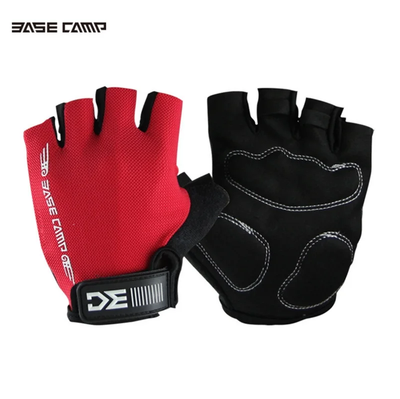 

BASECAMP Cycling Gloves Half Finger Anti-friction Comfortable Anti-skidding Cushion Gloves Unisex Cycling Rock Climbing Gloves