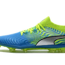 Puma обувь Футбол бадминтон PUMA один II ТПУ Вязание серии черный
