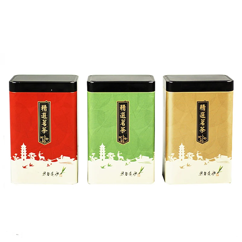 Xin Jia Yi Packaging металлическая коробка для чая Прямоугольная форма напечатанная на