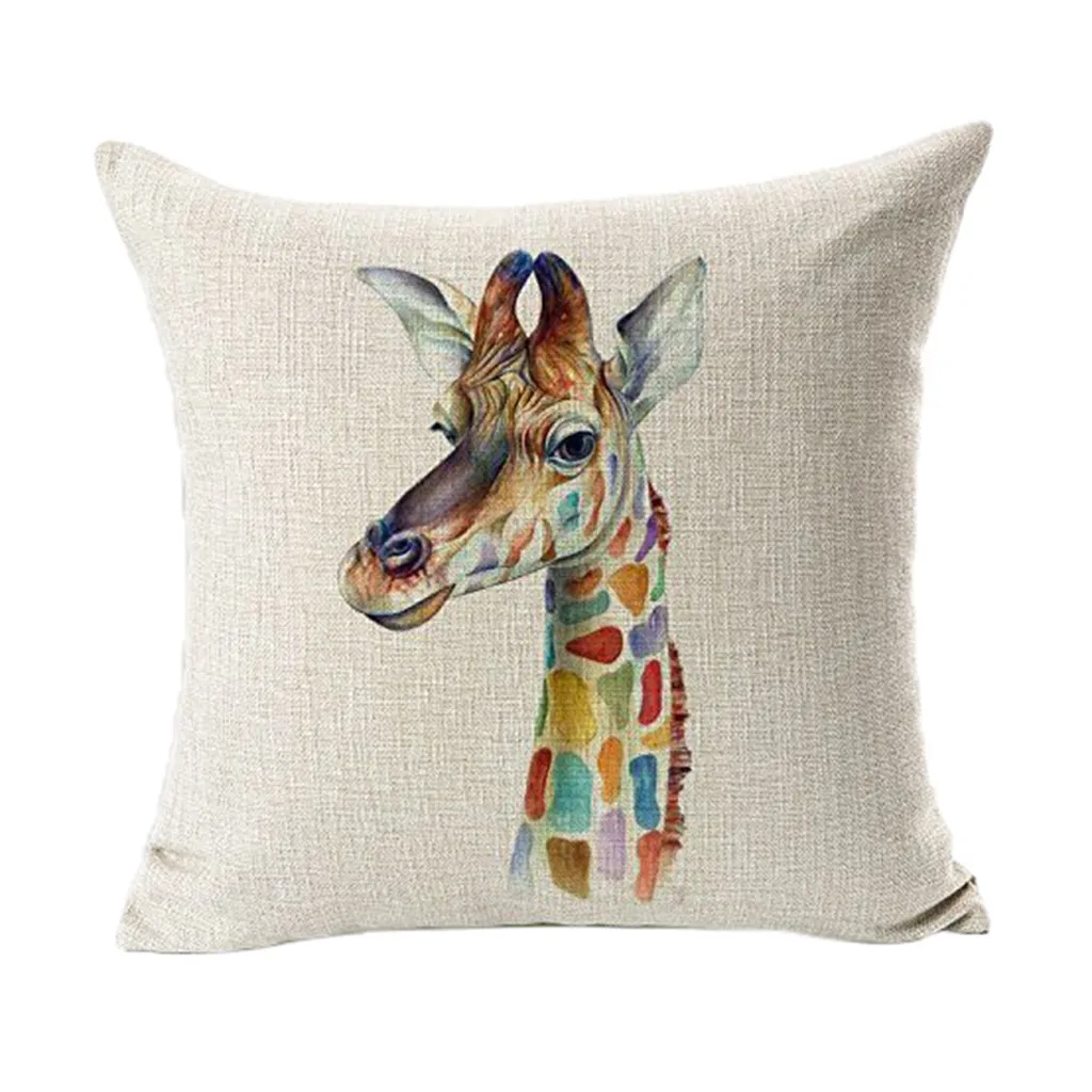 

ISHOWTIENDA Home Decor Cushion Cover Graffi Style Throw Pillowcase Pillow Covers sofa decorative cushions printed square polyes