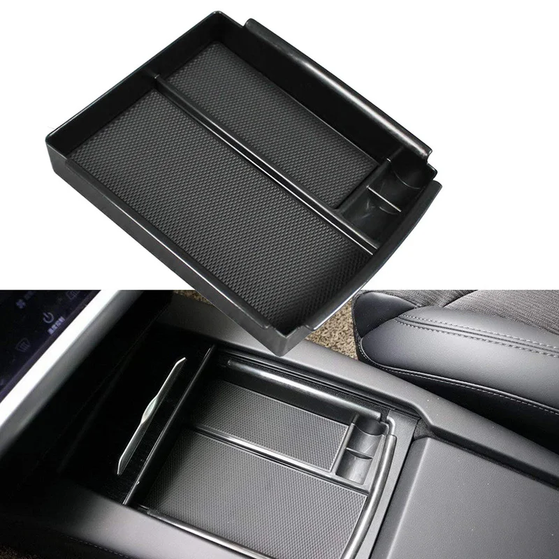 

Special Armrest Storage Box Car Center Console Organizer Mobile Phone Wireless Charger for Tesla Model X Model S Car Accessories