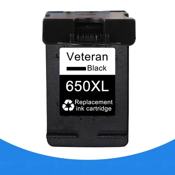 

Veteran Re-Manufactured 650XL Ink Cartridge for hp 650 hp650 XL for Deskjet 1015 1515 2515 2545 2645 3515 4645 4510 4515 Printer