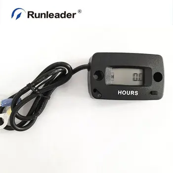

HM018H AC/DC 5-120V Waterproof Digital LCD Hour Meter Display for Boat Tractor Generator Engine Mower Fork Light Cleaners