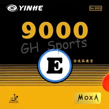 Galaxy/Млечный Путь/Yinhe 9000E Pips-in настольный теннис(пинг-понг) Резина с губкой для ракетки для пинг-понга список