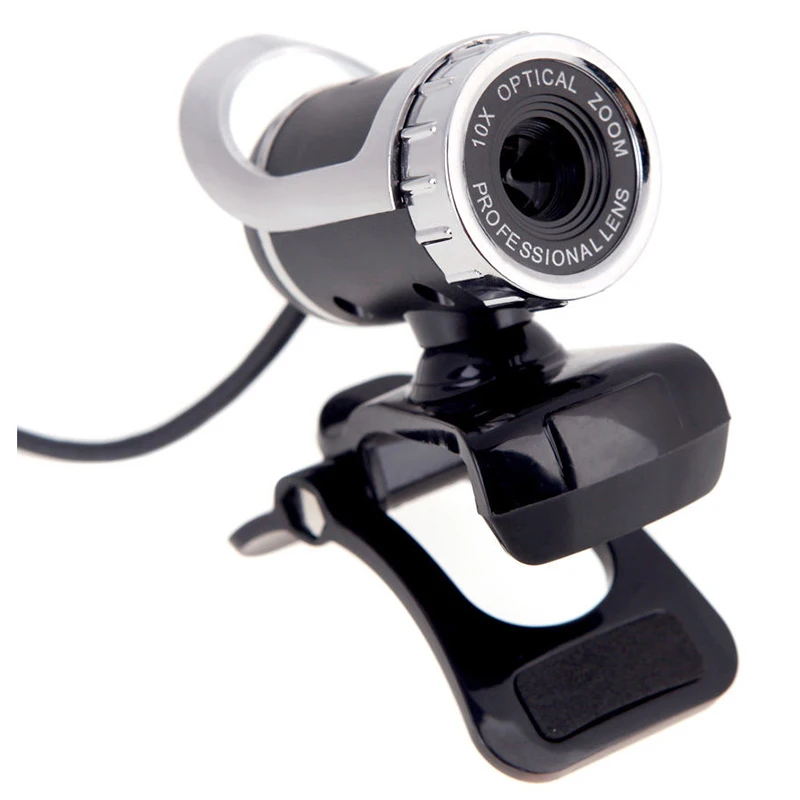 USB 2,0 50 мегапиксельная HD камера Веб-камера с внутренней микрофонной клипсой для ПК компьютера