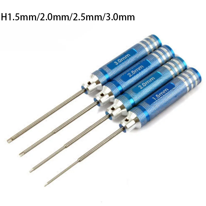 

H1.5mm/2.0mm/2.5mm/3.0mm Handle Allen Hex Screwdrivers Key Driver Tool For RC Car/Heli HPI HSP Losi Axial Kyosho Tamiya