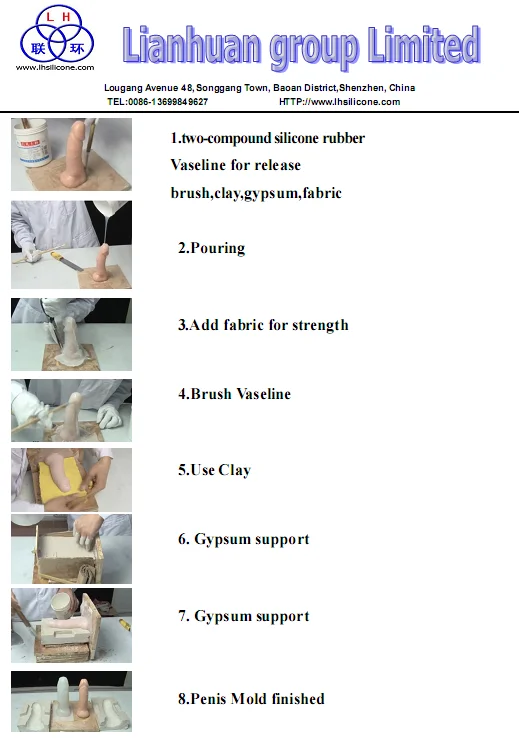 Rtv кремниевое литье жидкой силиконовой резины для изготовления формы для искусственного влагалища LHSIL 228820