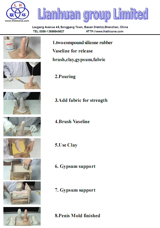 false penis making process