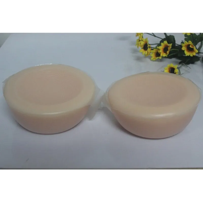 

600g/Pair B/C Cup Round Shape False Huge Silicone Breast Forms prosthesis Breast Silicone Forms Men Transvestite Boobs Increase