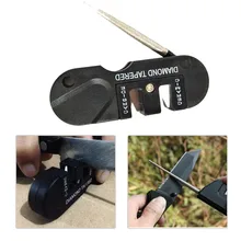 Открытый Карманный EDC Складная точилка керамический, твердосплавный Алмазный конический инструмент безопасности и выживания Z0810