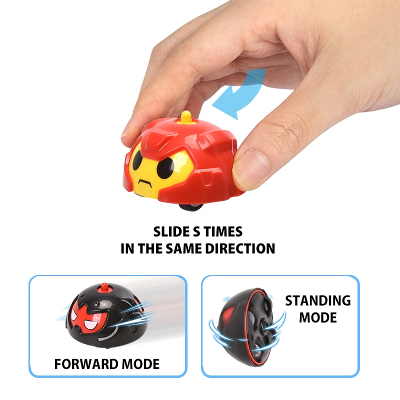 WonderPlay 2PCS Battle Insect Gyro Racing Collision Gyro Multi-Function Cartoon Gyro Car Toys For Boy girl WonderPlay 2PCS Battle Insect Gyro Racing Collision Gyro Multi-Function Cartoon Gyro Car Toys For Boy girl