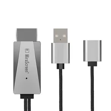 Для Lightning цифровой av-кабель Mirascreen Преобразование HDMI телевизионный HD кабель 1080 P HD Android tv stick для apple IPhone X 8 7 6 5