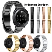 Высокое качество, нержавеющая сталь, ремешок для часов, металлический ремешок для часов, застежка, Замена для samsung gear Sport 15J, Прямая поставка