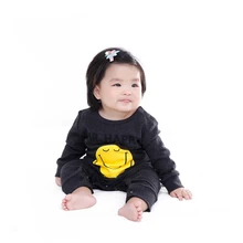 New 2016 cute baby rompers jumpsuit comfortable clothing for new born babies 0-9 m baby wear , newborn baby clothing