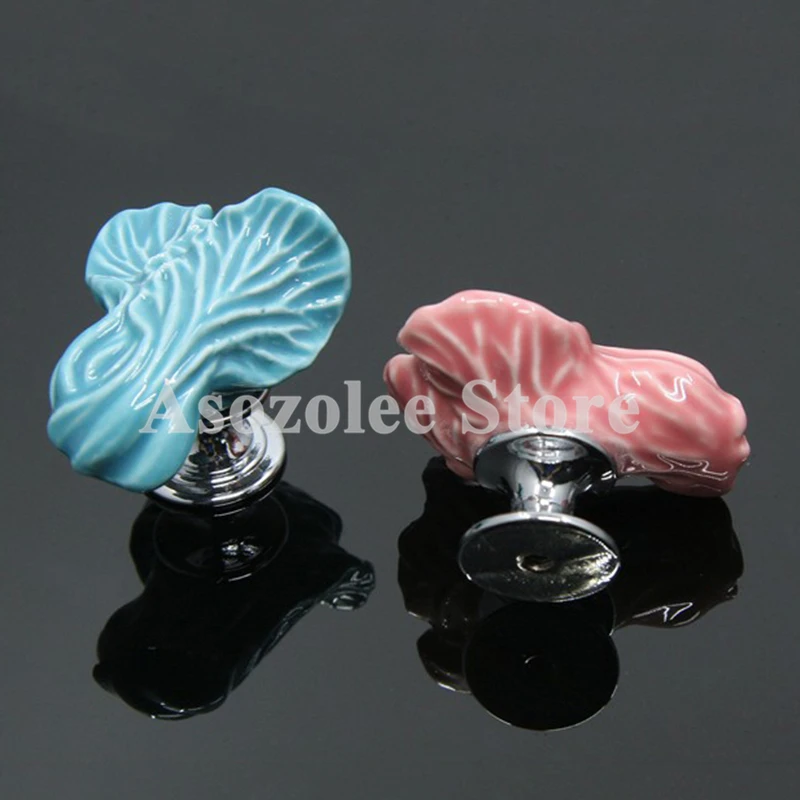 لطيف الكرتون الملفوف السيراميك الأطفال الاطفال غرفة مقابض باب المطبخ خزانة لخزانة ملابس بأدراج المقابض مجلس الوزراء التأثيرات