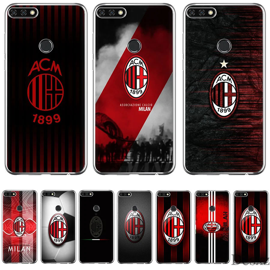 

Desxz AC Milan Club Case For Huawei P20 P10 P9 P8 Lite Pro Plus P Smart Mini Cover Phone Bag Hard shell