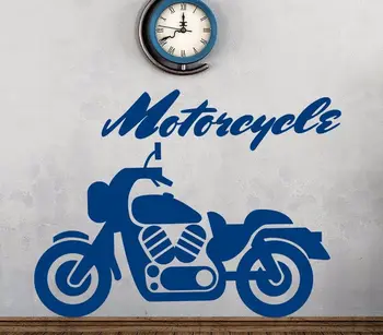

Motorcycle Wall Sticker Sport Bike Decals Nursery Boy Room Window Home Decor