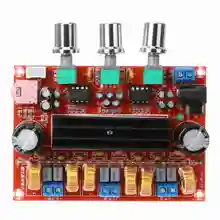 TPA3116 2 1 Digital Audio Amplifier Board TPA3116D2 Subwoofer Speaker Amplifiers DC12V 24V 2 50W 100W