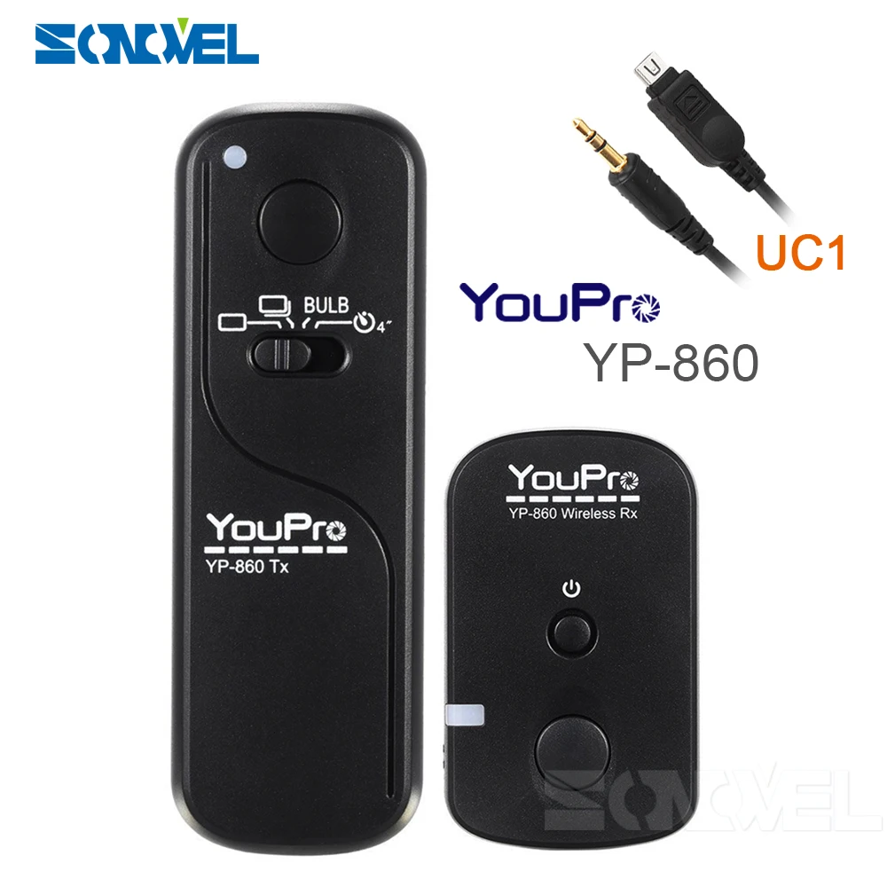 YouPro YP 860 UC1 Wireless Shutter Remote Release For OLYMPUS EP2 EP3 EPL3 E PL2 EPM1 XZ1 OM D