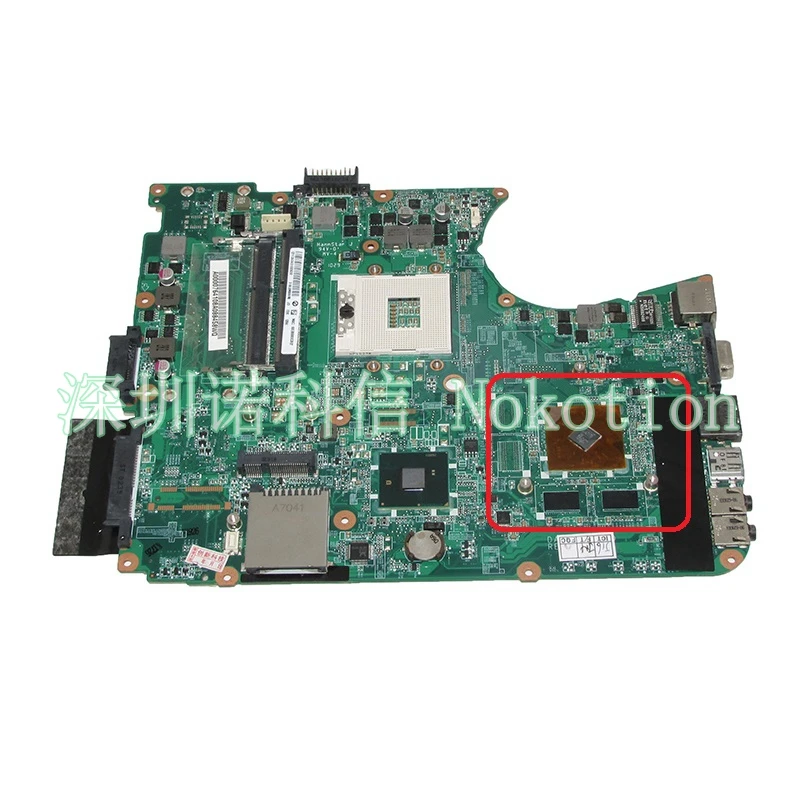 NOKOTION основная плата A000076410 DABL6DMB8F0 для toshiba satellite L655 Материнская плата ноутбука HM55 DDR3 полный тест