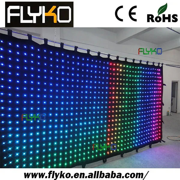 P10 4x2 м лучшая цена rgb гибкий светодиодный экран для сцены|led stage curtain screen|led curtainstage |