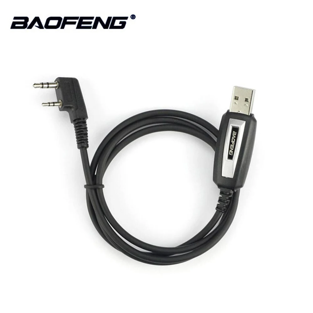 Большая распродажа! Оригинальный USB Кабель для программирования 2 контакта Baofeng GT