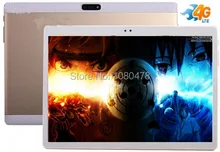 2017 Nueva Octa Core 10 pulgadas 4G LTE Tablet Android 6.0 RAM 4 GB ROM 64 GB Dual Tarjetas SIM 1920*1200 IPS de 10.1 pulgadas de la Tableta del GPS pc + Gifs
