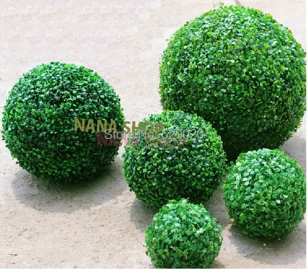artificial buxus topiary ball