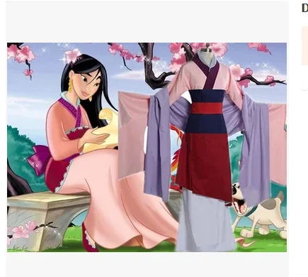 Детские маскарадные костюмы Mulan General, одежда в китайском стиле, платья принцессы, комплект из 6 предметов, Детский костюм для костюмированной вечеринки на Хэллоуин