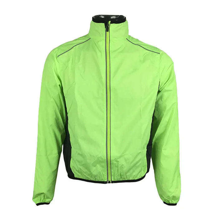 Новинка, унисекс, французские гоночные куртки, Майо, ветровка для велоспорта, Джерси, ветровка, светоотражающая одежда, одежда для верховой езды, одежда для мужчин - Цвет: Зеленый
