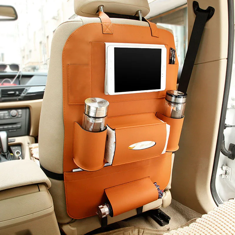 Kids Car Organizer Baby Car Seat Travel Bag Baby IPad Holder Hanging