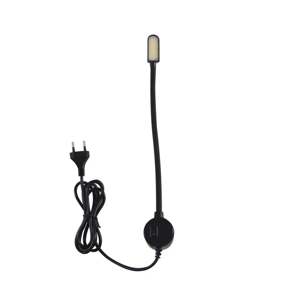 

ICOCO Portable Sewing Machine LED Light 3W COB Magnetic Mounting Base Gooseneck Lamp for All Sewing Machine Dropshipping