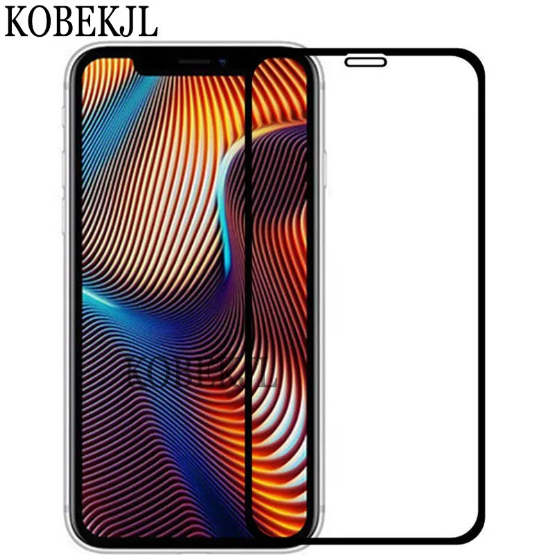 3D закаленное стекло для iPhone Xr XS Защитное экрана Apple Max X S XSMax с полным покрытием 9H