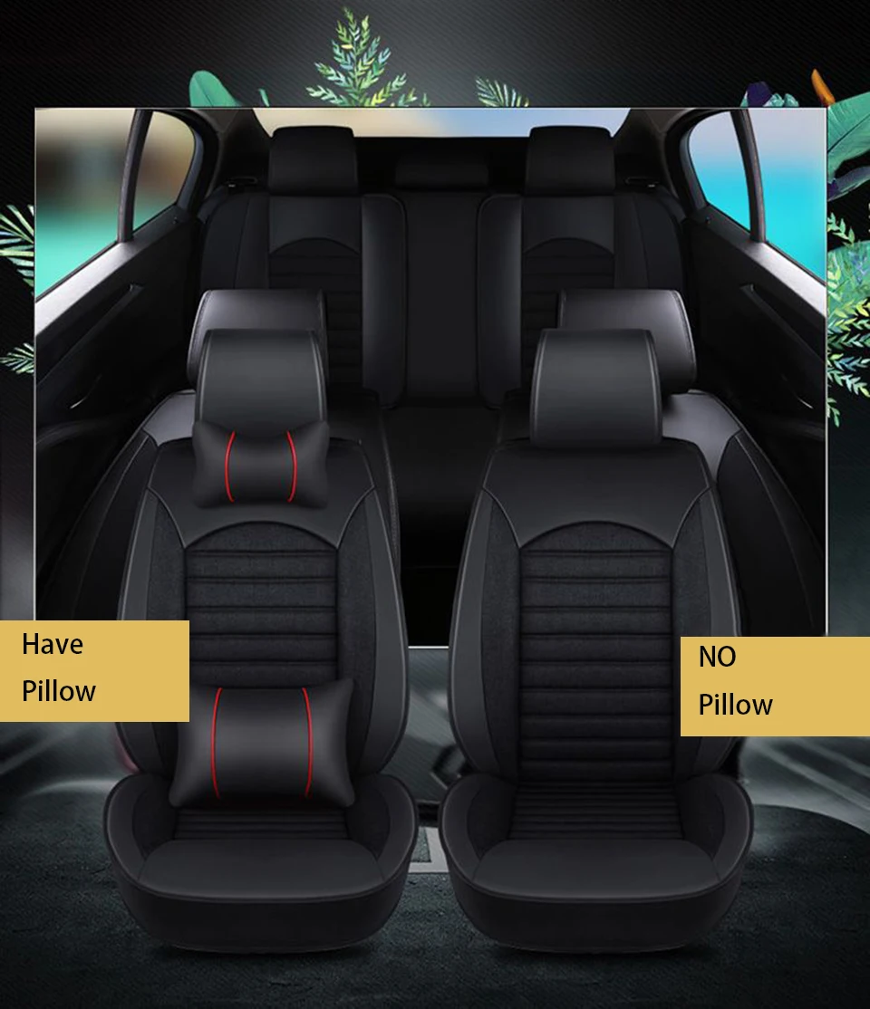 Льняные автомобильные чехлы для ford fusion ka kuga 2008 mondeo 4