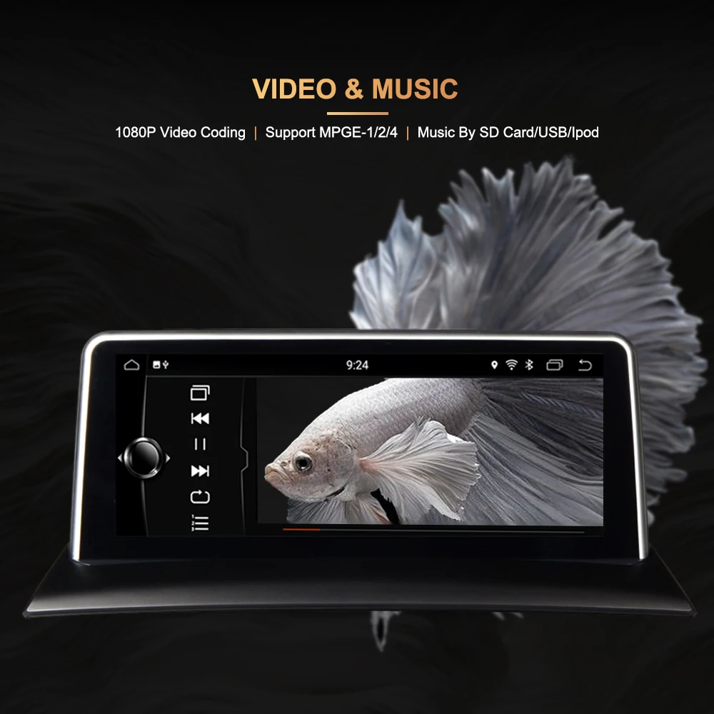 Discount Naviodm android 9.0 8 core car multimedia player car dvd gps player auto audio For BMW X3/E83 2004-2009 iDrive aux bt radio 8