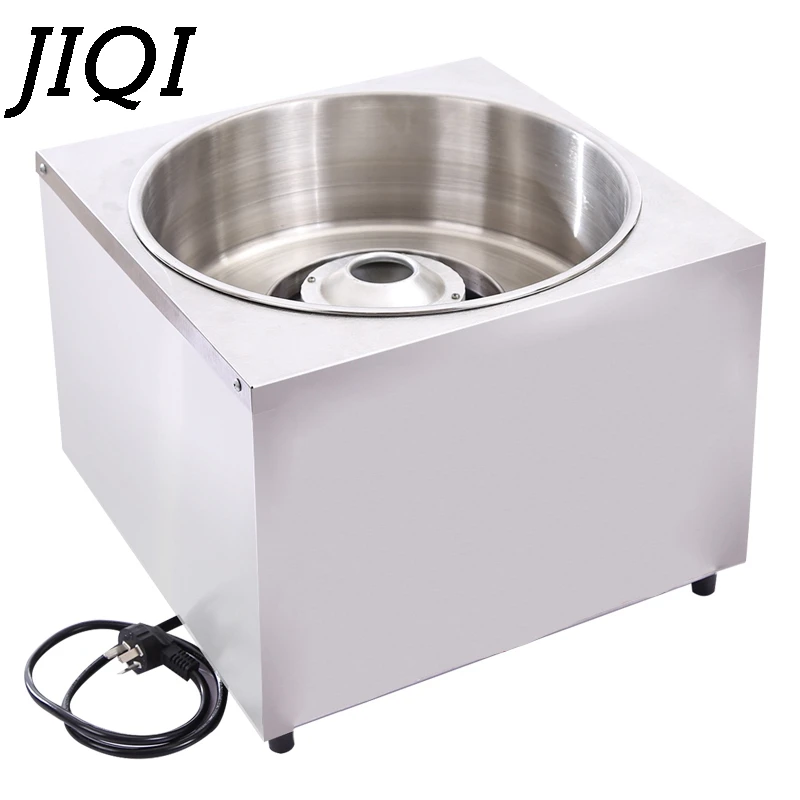 JIQI Commercial Electric Heating Sweet Cotton Candy Maker Automatic DIY Cotton Candy Sugar Fancy Fairy Floss Machine Processor