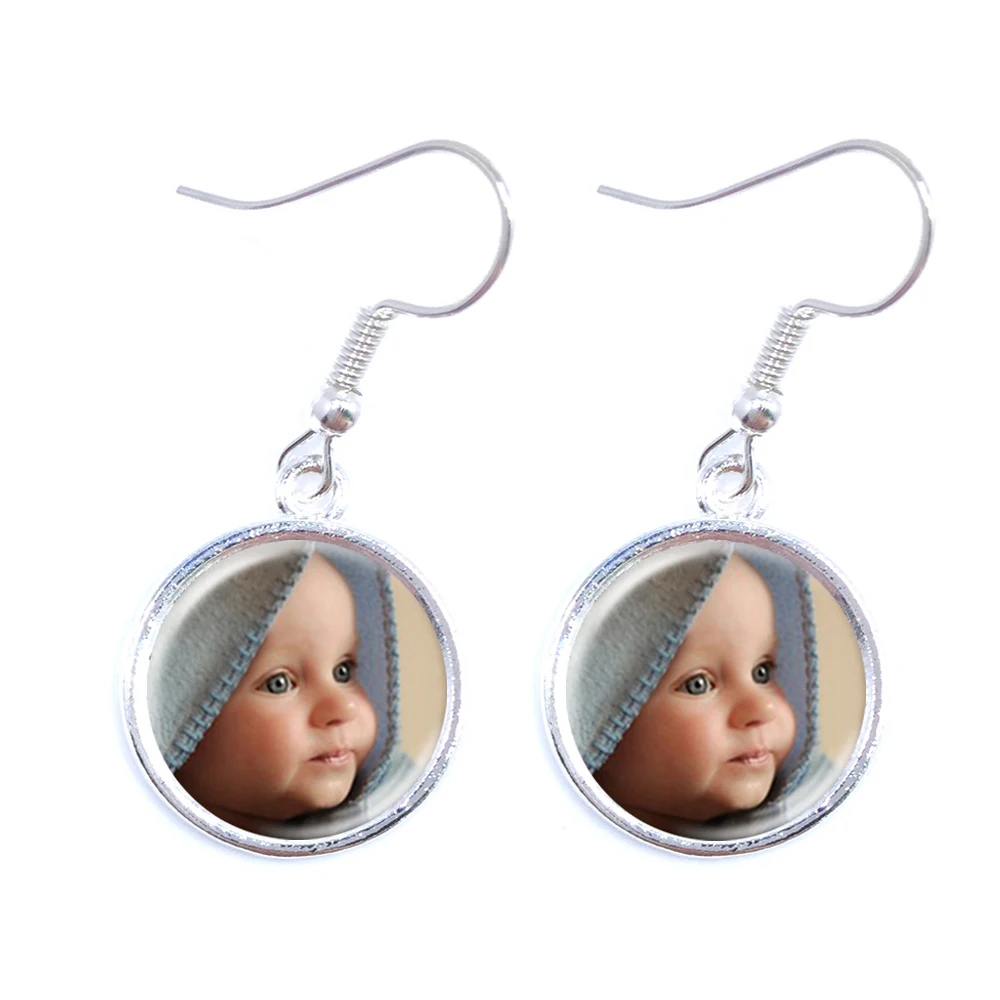 Childrens Earrings Custom | Stud Earrings Photo | Earrings Designs Family -  Earrings - Aliexpress