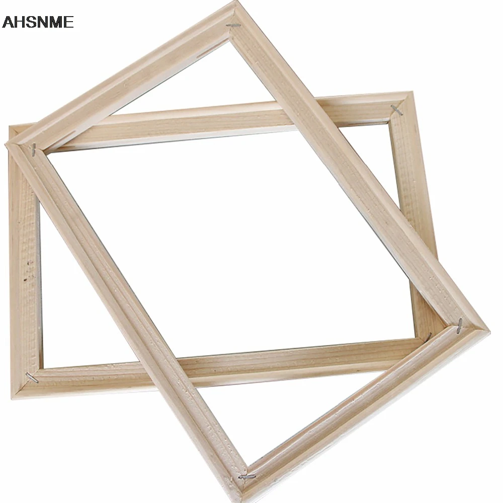 15x20x30x40x50x60cm Wooden Frame DIY Picture Frames Art Suitable for