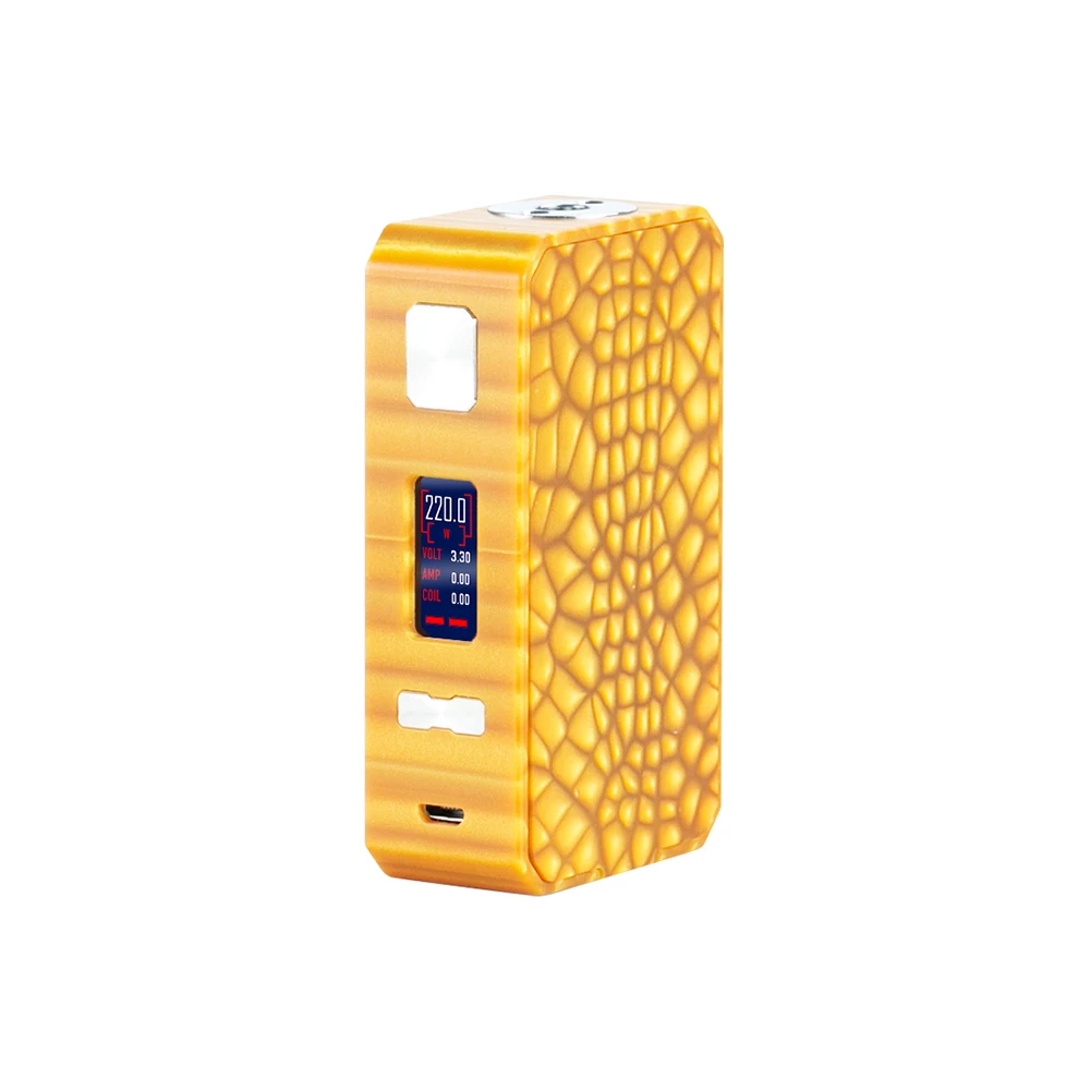 В наличии 220 Вт Eleaf Saurobox TC бокс мод с рисунком из полимерного материала макс. Выход