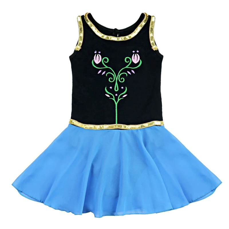 Балетное платье-пачка принцессы для девочек, детское гимнастическое балетное трико, детский танцевальный костюм для фигурного катания на сцене