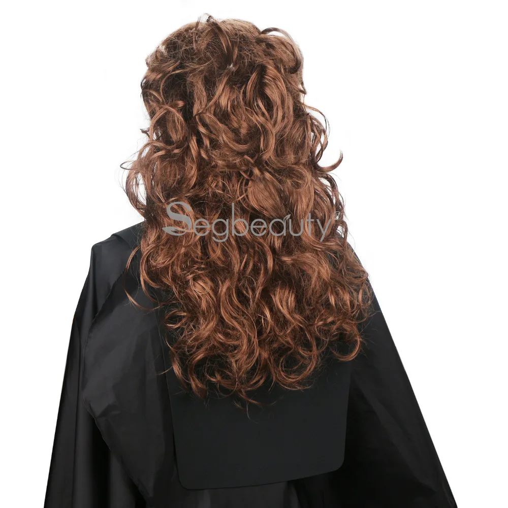 Koop Kapsalon Stylist Snijden Langer Kraag Zwart Rubber Hals Wrap Neck Guard voor Kapsel Haarverf Professionele Haar Snijden Gereedschap