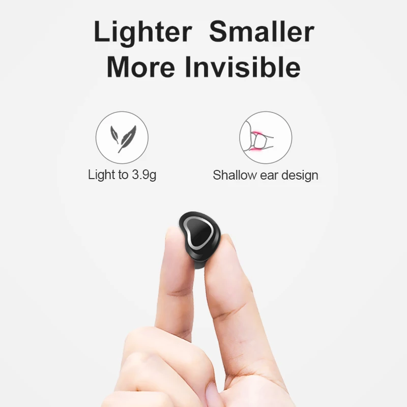 Наушники вкладыши TWS с 5 0 Bluetooth наушники беспроводные бинауральные гарнитуры для