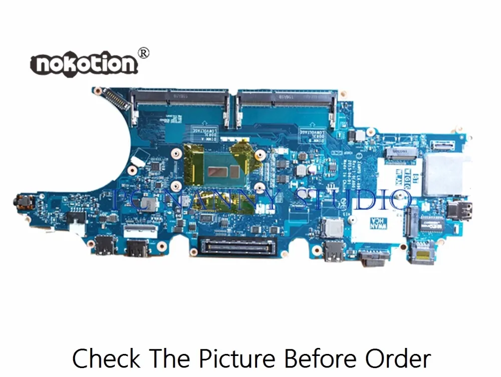 PCNANNY X4WN9 0X4WN9 CN-0X4WN9 For Dell E5450 laptop motherboard I7-5600U ZAM70 LA-A901P tested