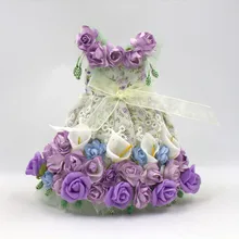 Наряды forBlyth кукла фиолетовый цветок платье костюм для 1/6 azone BJD pullip licca