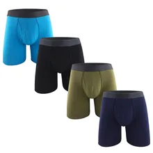 Размер США, хлопковые мужские боксеры, шорты, длинные ноги, удобные, cuecas masculin, нижнее белье, мужские трусы, дышащие, calzoncillos, мягкие боксеры